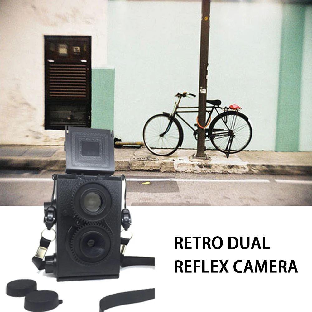 Dual Lens Camera DIY Material Kit Funny Classic Hobby Photo Toy Gift For Family Friends