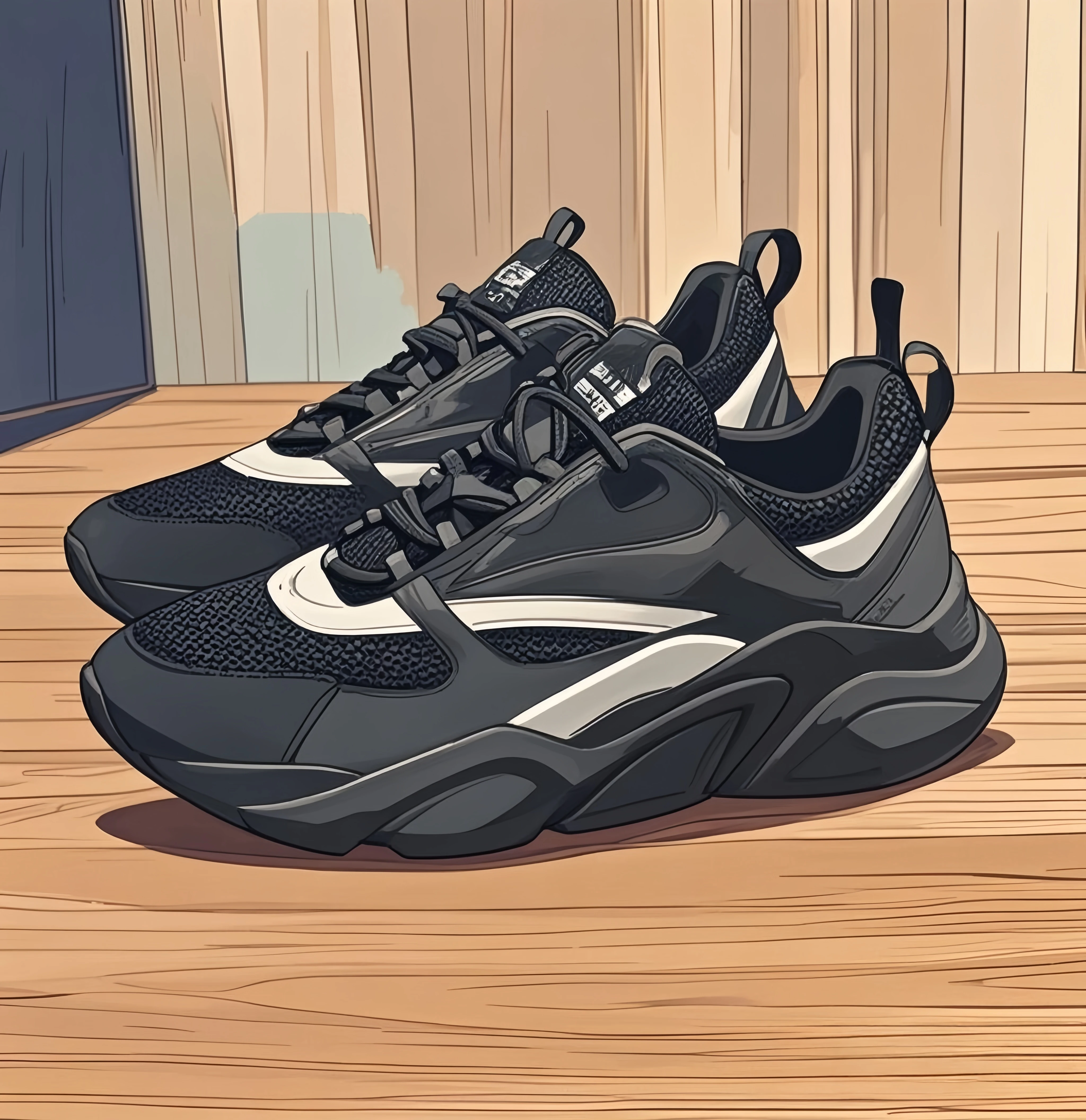 

High Quality Men's Sports Shoes with Breathable and Non slip Soft Sole, Low Cut Sports and Leisure Shoes for Men