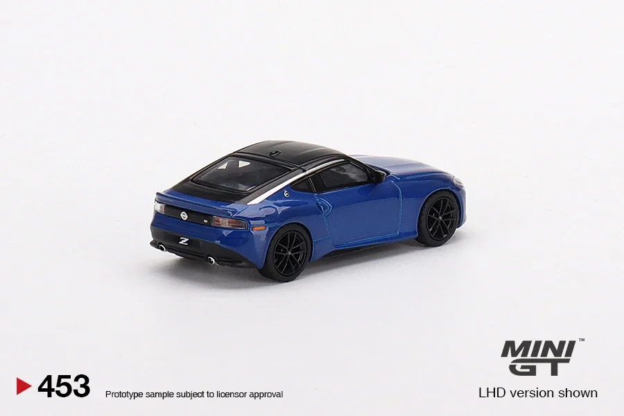 MINIGT 1:64  Nissan Z Performance 2023 Seiran Blue MGT00453-CH LHD Car Diecast Vehicle Model Toy