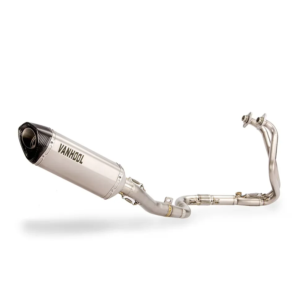 

FFBBFactory Direct Selling High Quality AK Modified Motorcycle Exhaust Pipe System Parts for Ninja Z250/Z300/ZX-250