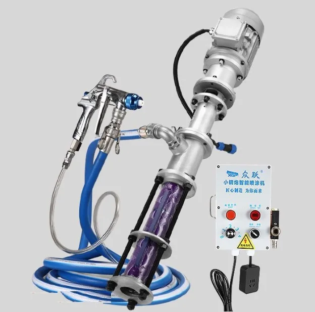 Multi-Functional Small Steel  Spraying Machine for Real Stone Paint Putty Waterproof and Fireproof for Plaster Application