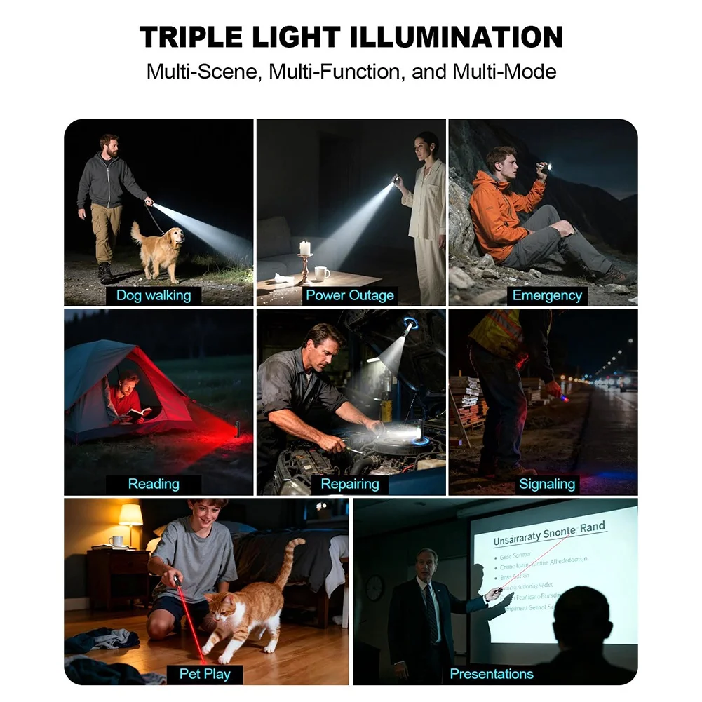 

BTLIFE-магнитный фонарик, перезаряжаемый, небольшой, с COB-подсветкой, карманный фонарик для использования на открытом воздухе