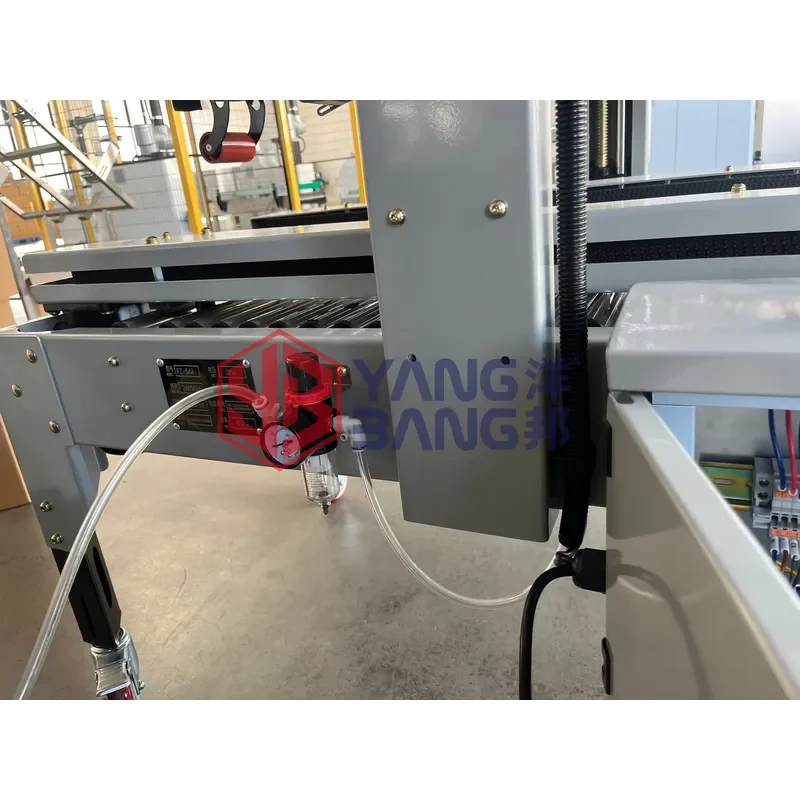 YB-ZF544 automatic food packaging machine, box sealing machine, box sealing machine, suitable for luggage equipment line,
