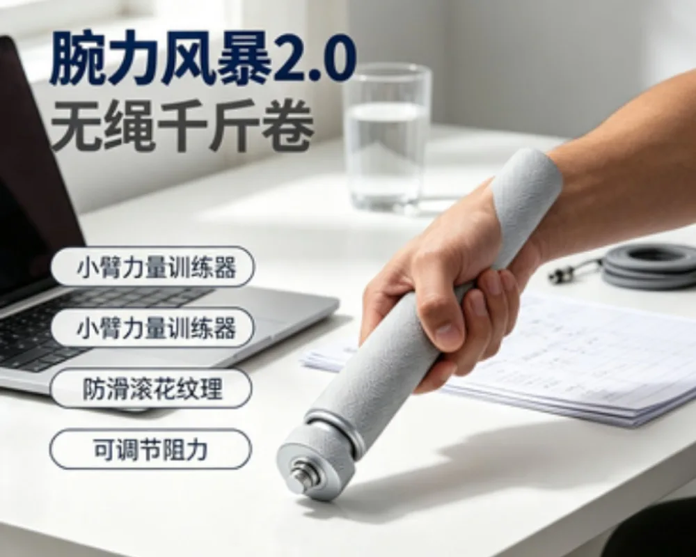 Torque Wrist Exerciser, Portable Forearm and Hand‑grip Training Equipment