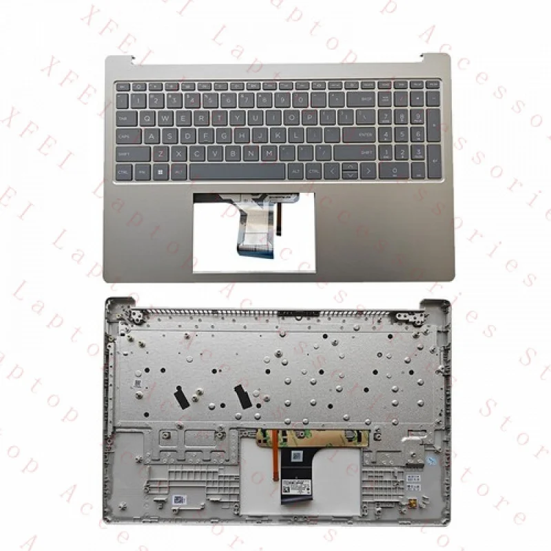 

F Новый N36752-001 для HP 15-FC 15-FD, верхняя крышка упора для рук, клавиатура с подсветкой