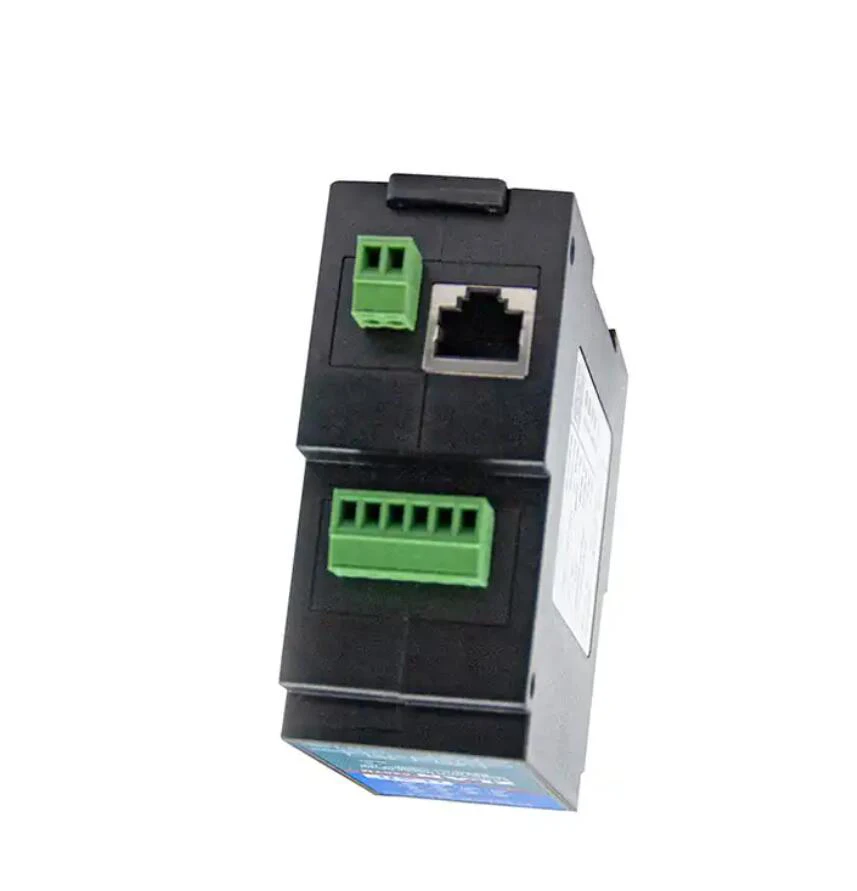 Imagem -04 - Servidor Serial Industrial Portas Ethernet Rs485 para Rj45 ip Tcp para Montagem em Trilho Serial Zlan5407m