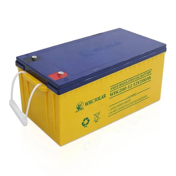 Battery Lead Acid Batteries Energy Storage Battery WHC Long Life Deep Cycle Ups Vrla Agm Gel Rechargeable 24v 12volt 12v 200ah