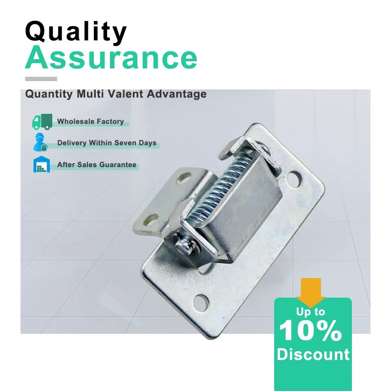 Exposed T-shaped Automatic Reset Fully Automatic Spring Iron Hinge For Heavy Industrial Machinery And Medical Equipment