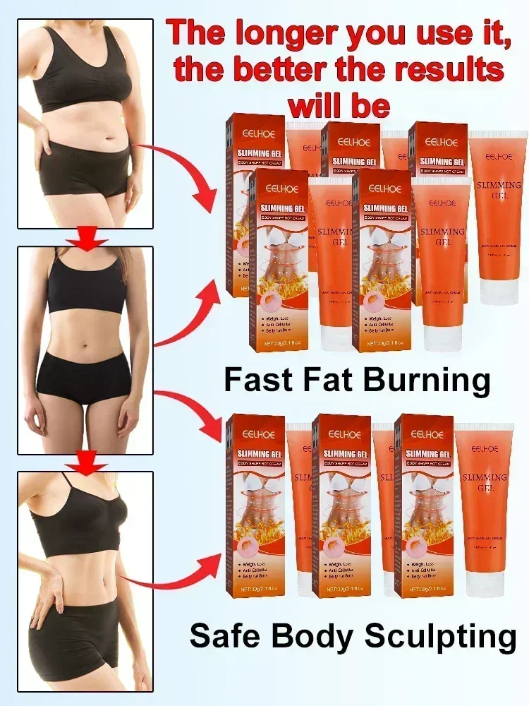 Slimming Gel Fat Burning Full Body Sculpting Man 7 Days Powerful Weight Loss Cream Shaping Health care Woman Fast Belly