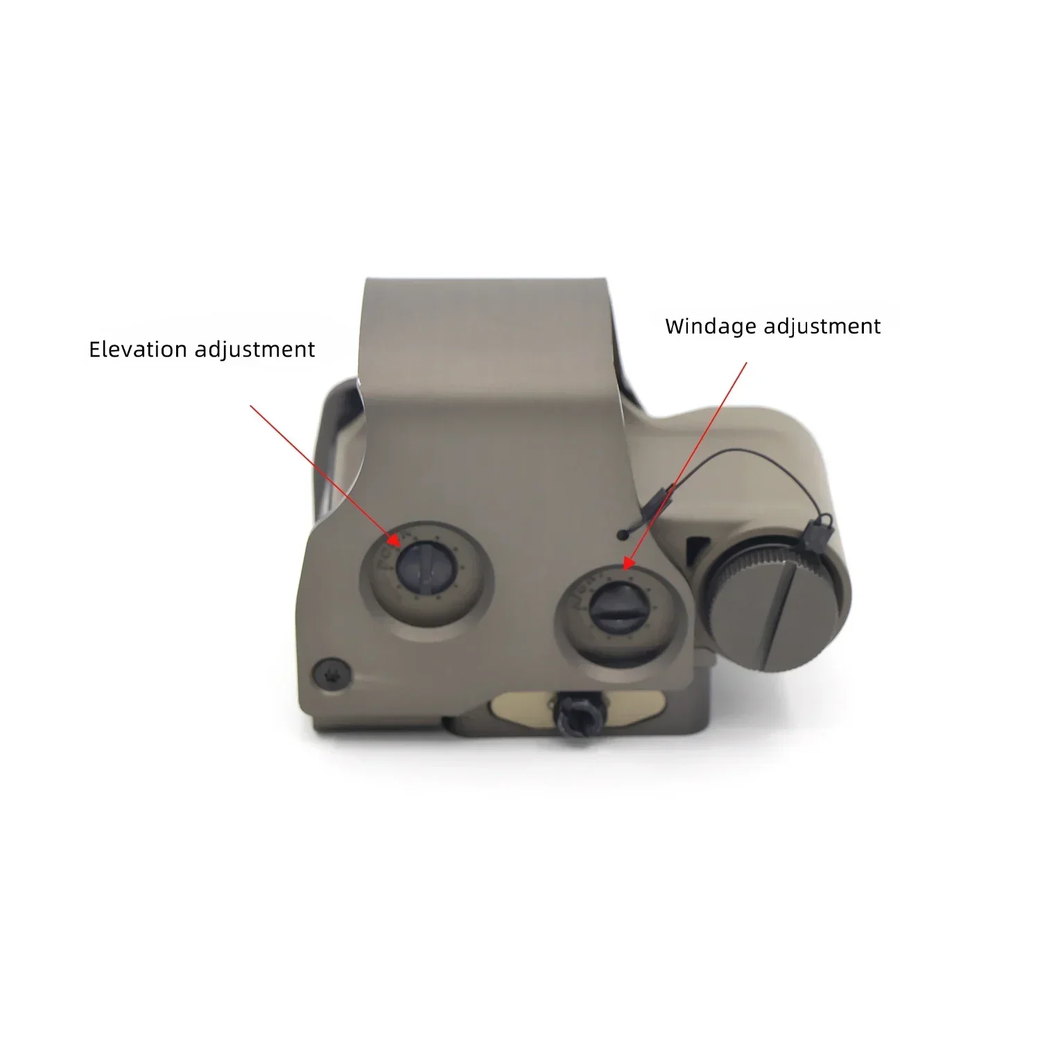 Optical Function 558 Holographic Red Dot Sight Gear W/20mm Rail Mount & QD Lever G33 G43 Optical Sight 3x Magnifier