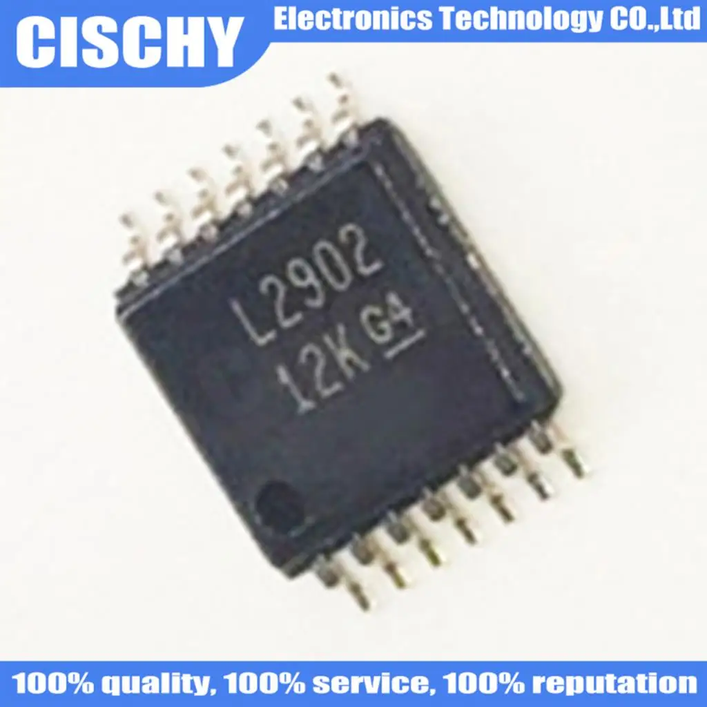 5pcs/lot LM2902 LM2902PWR L2902 TSSOP-14 In Stock