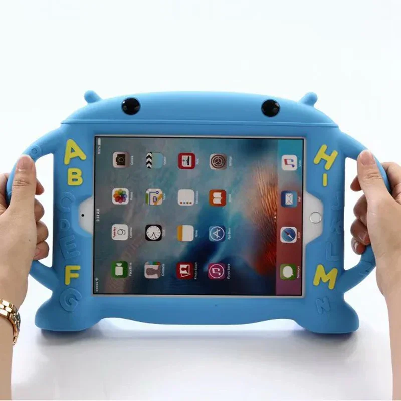 Imagem -02 - Protetor Tablet Hand Holder Case para Crianças Ipad 10.2 Polegada 10.9 Pro 11 Air 7th 8th 9th Generation