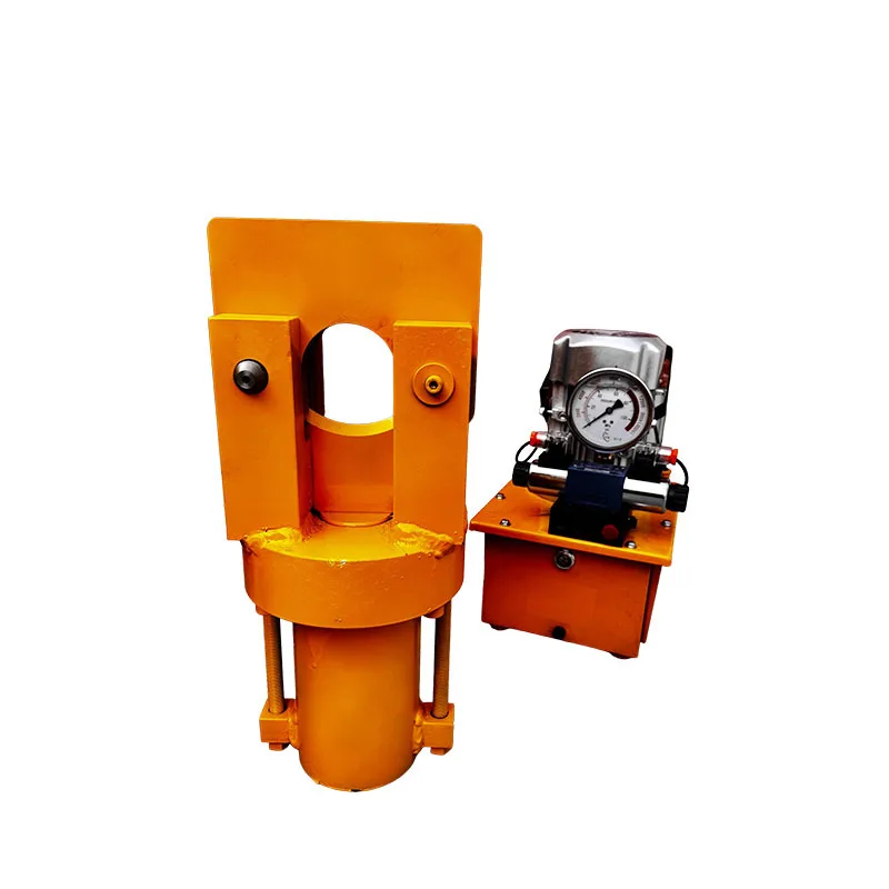 Compact Benchtop Hydraulic Wire Rope Cutter for Construction Sites  Mines  and Marine Applications