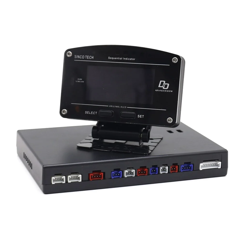 Neue Stil Sport Digitale Meter OLED Digitale Tachometer Volle Sensor Kit Elektrische Auto Meter