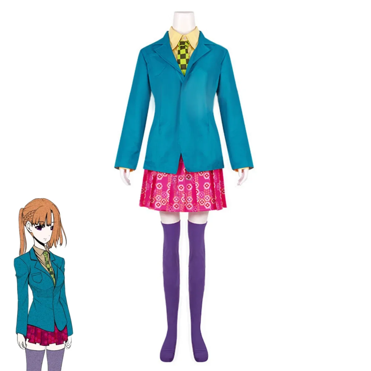 

Game Your Turn To Die Chidouin Sara Cosplay Costume Japanese JK School Uniform Skirt Coat Adult Woman Sexy Campus Suit 2025