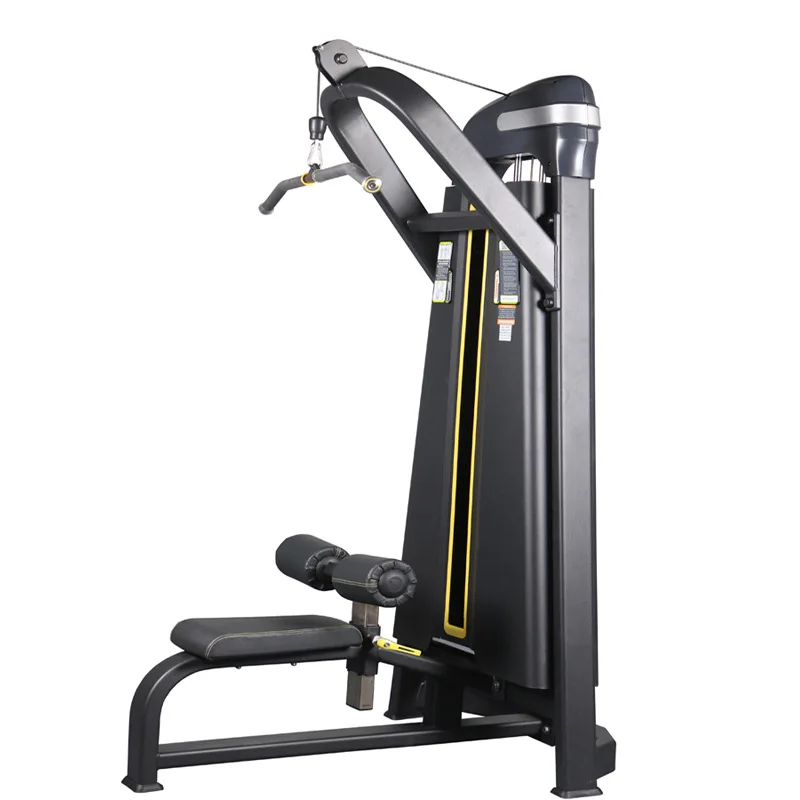 

Lat Pulldown Machine Back Exercise Machine Pin Loaded Weight Stack Gym Equipment Commercial