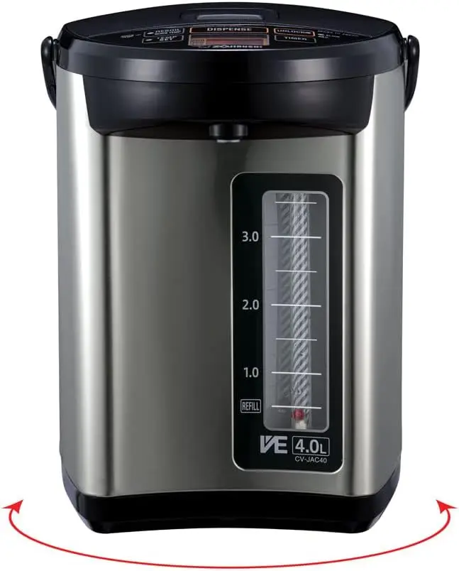 Water Boiler and Warmer 4.0-Liter (Stainless Black)