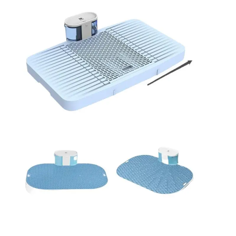 Automatic dog toilet Mesh dog urine pad Indoor pet potty Open removable non-slip pad Design dog toilet, fast delivery