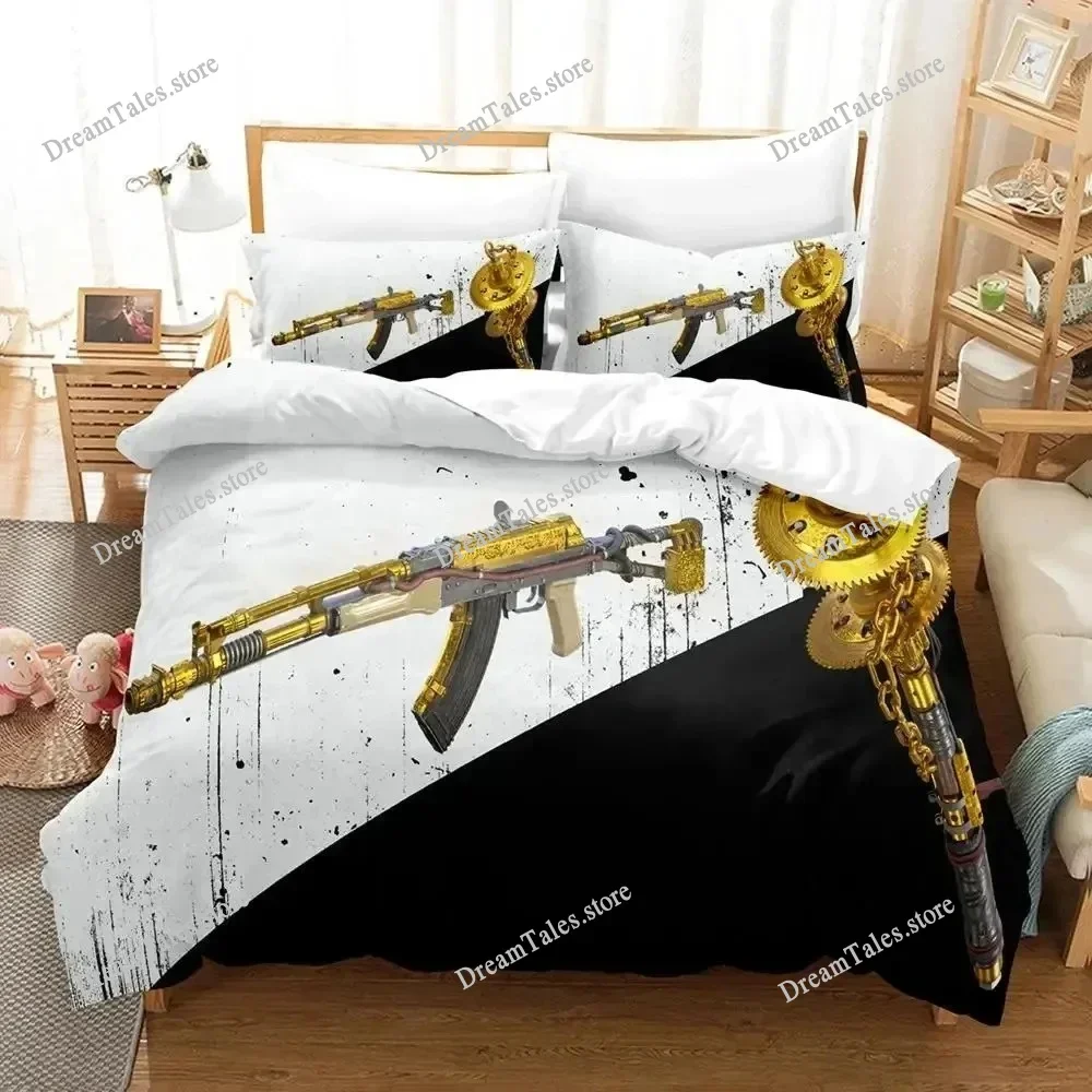 New Atomic Heart Bedding Set Single Twin Full Queen King Size Bed Set Adult Kid Bedroom Duvet Cover Sets 3D Print Game Anime741