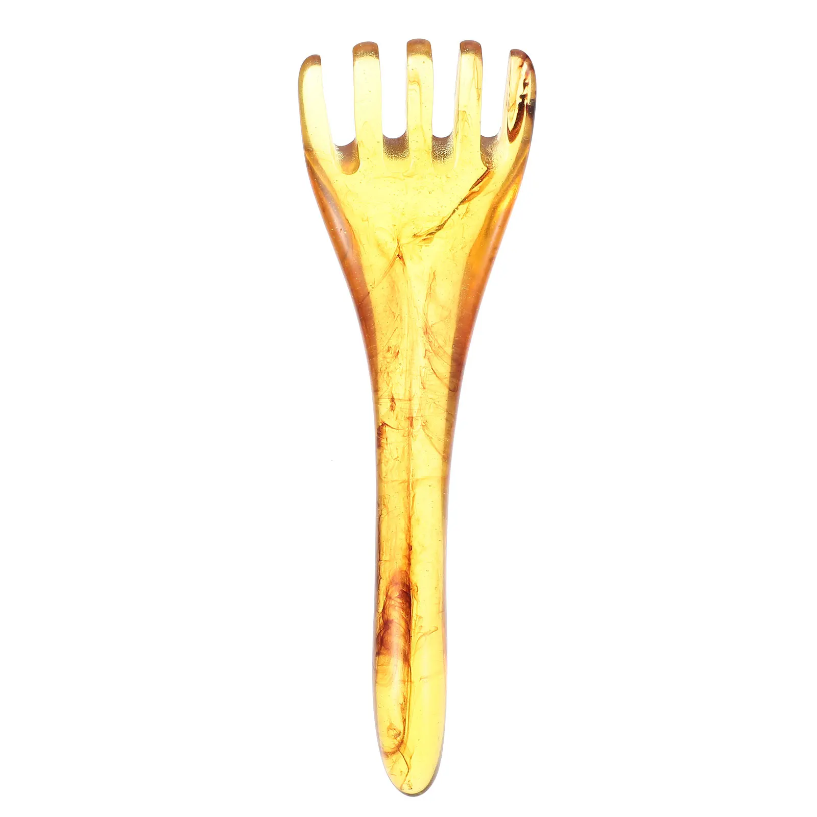 

Scalp Massage Resin Head Massaging Tool Handheld Head Massager Portable For Family Travel Outdoor Use Scraper Tool