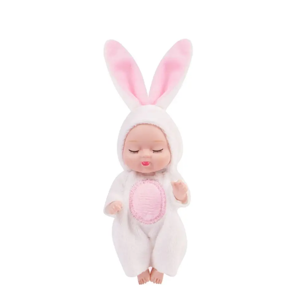 

Joint Movable Sleep Simulation Reborn Doll Animal Clothes Dress Up Joint Movable BJD Doll Plastic Cute Girl Birthday Gift Girls