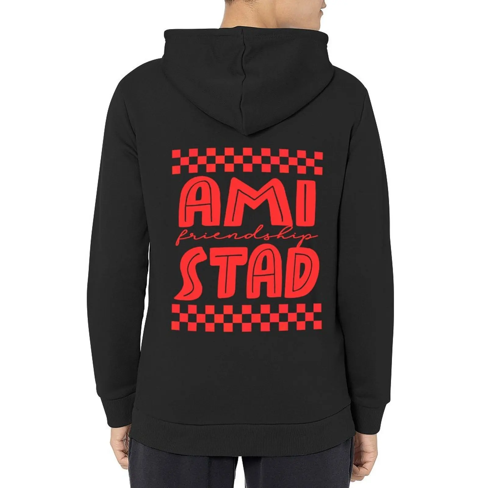 

AMISTAD House Of Friendship RCA Friendly School Hoodie winter clothes blouse autumn clothes anime clothes hoodie for men