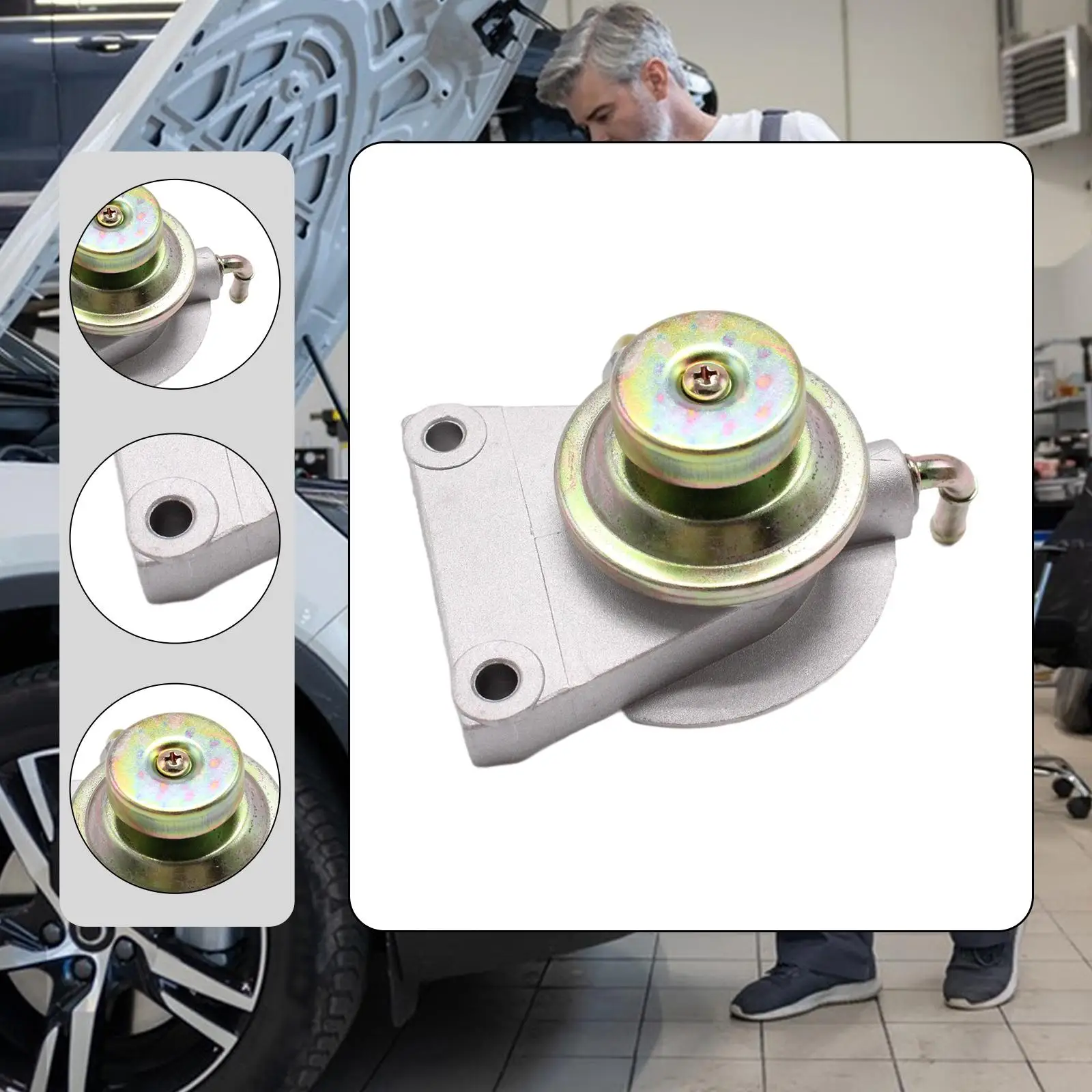 

Fuel Filter Primer Pump Stable Performance Metal Replaces Part Fpp4396 Filter Holder for Toyota Accs Auto Vehicle