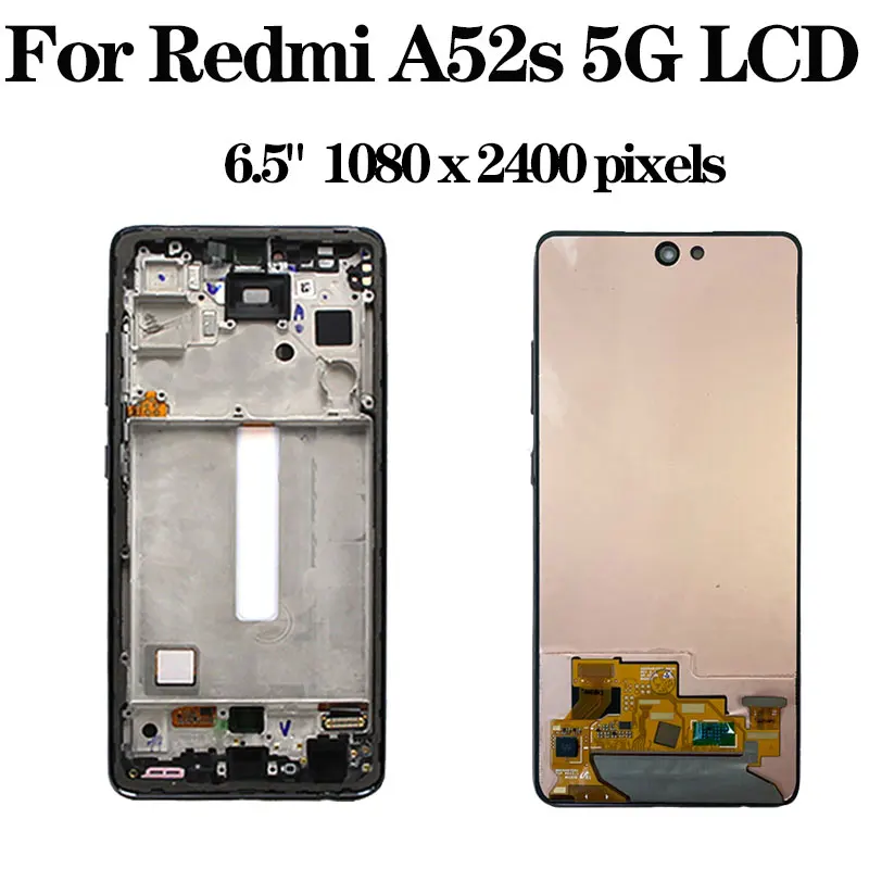 New For Samsung  A52 LCD A52 4G Display A525F For Samsung A52 5G Display SM-A526B LCD A52S 5G A528B Screen