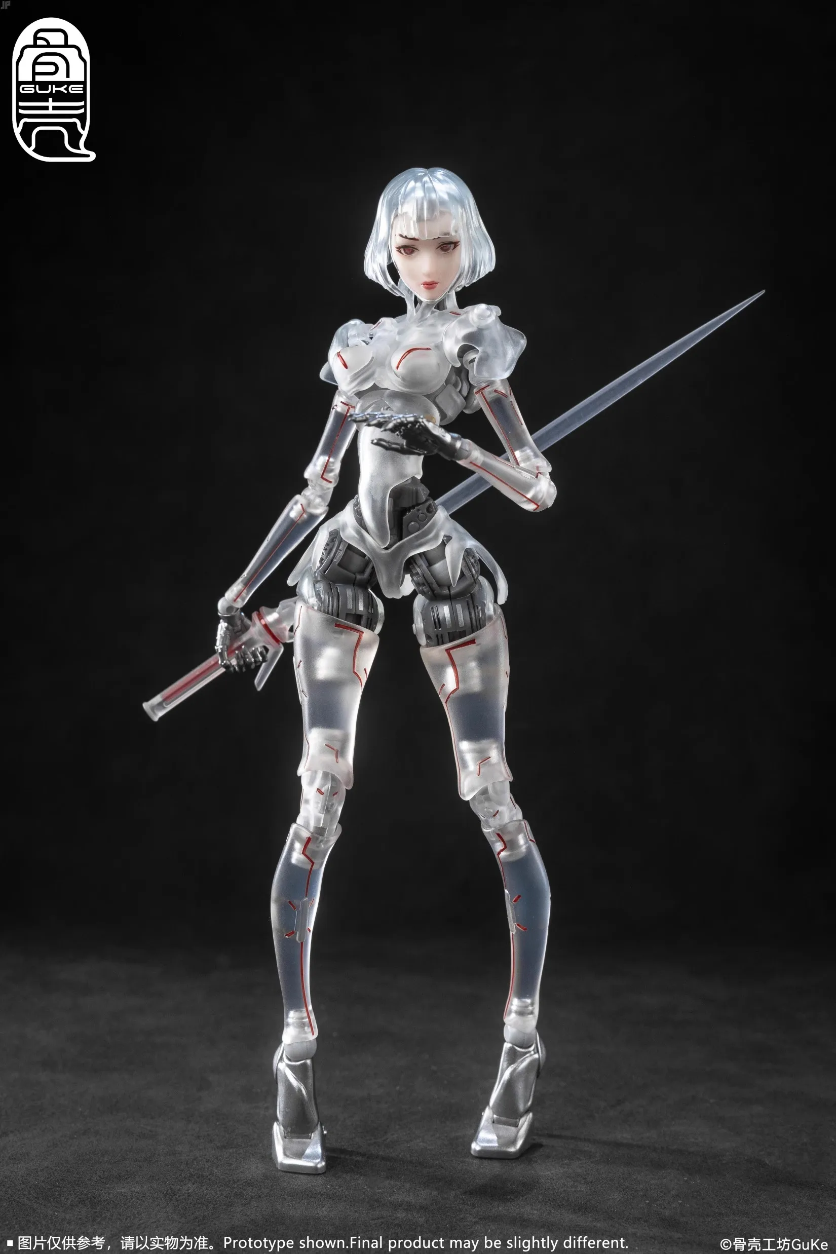 

Guke Studio GK01FEC1 1/12 Soldier AI Female Ultra-modern Feel Full Set 6'' Action Figure Model Toy In Stock