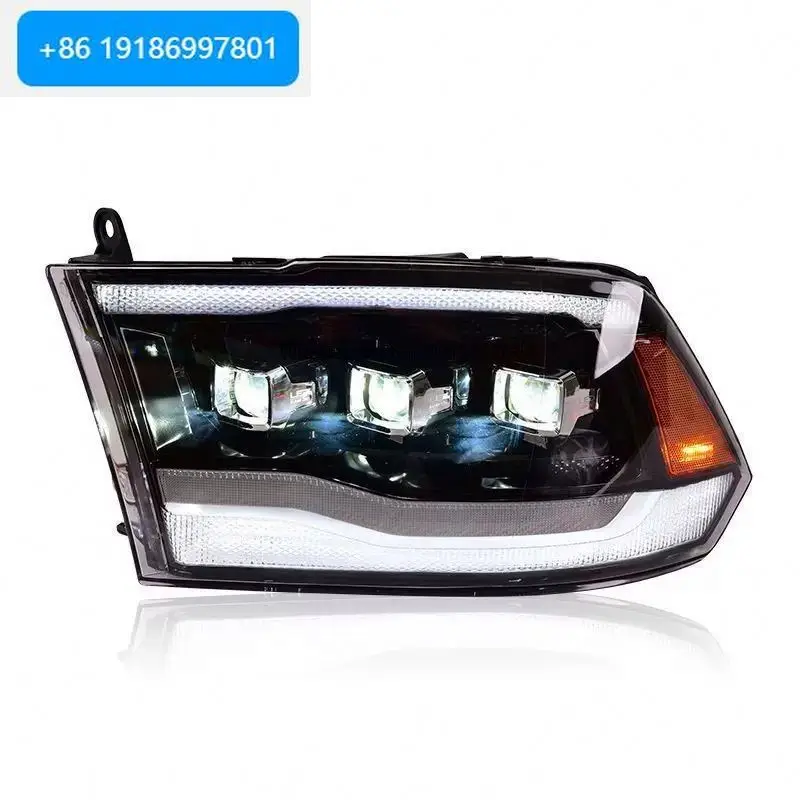 New Styles LED Headlamp Turn Signals Car Accessories for  RAM 300 New Arrival Headlight 2009-2018 Retrofit Upgrade