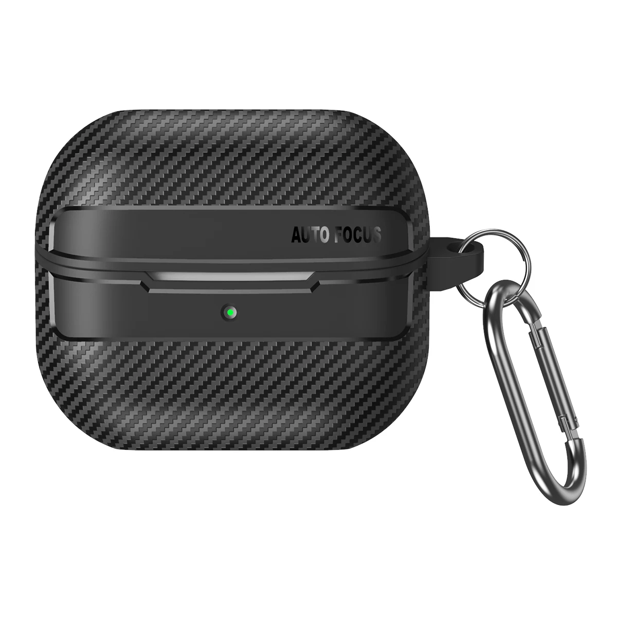 

Carbon Fiber Earphone Protective Cover For Samsung Galaxy Buds 4 Pro/ Buds 3 Pro Case With Keychain Accessories Shockproof funda