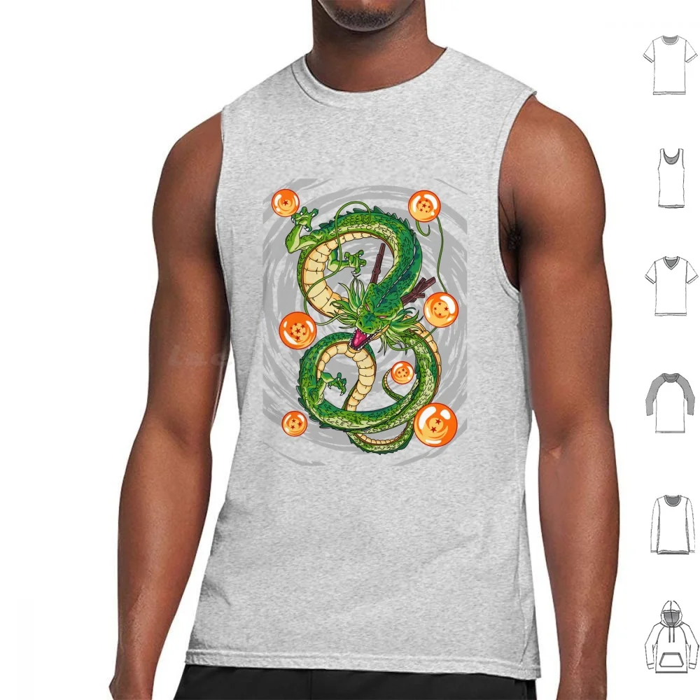 Shenlong Tank Tops Vest Sleeveless