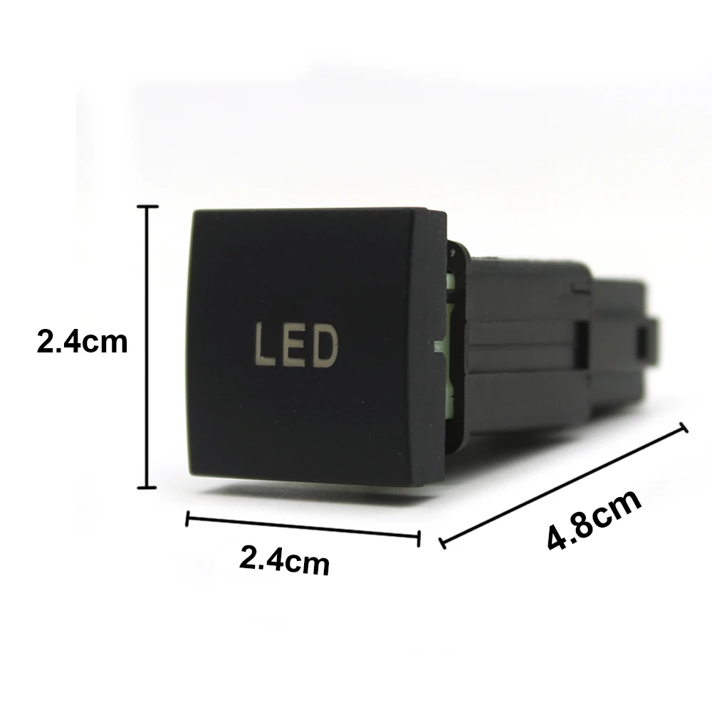 1PC Car LED Light Key Switch Power On Off Button For VW Golf 6 MK6 Jetta MK5 Scirocco Accessories