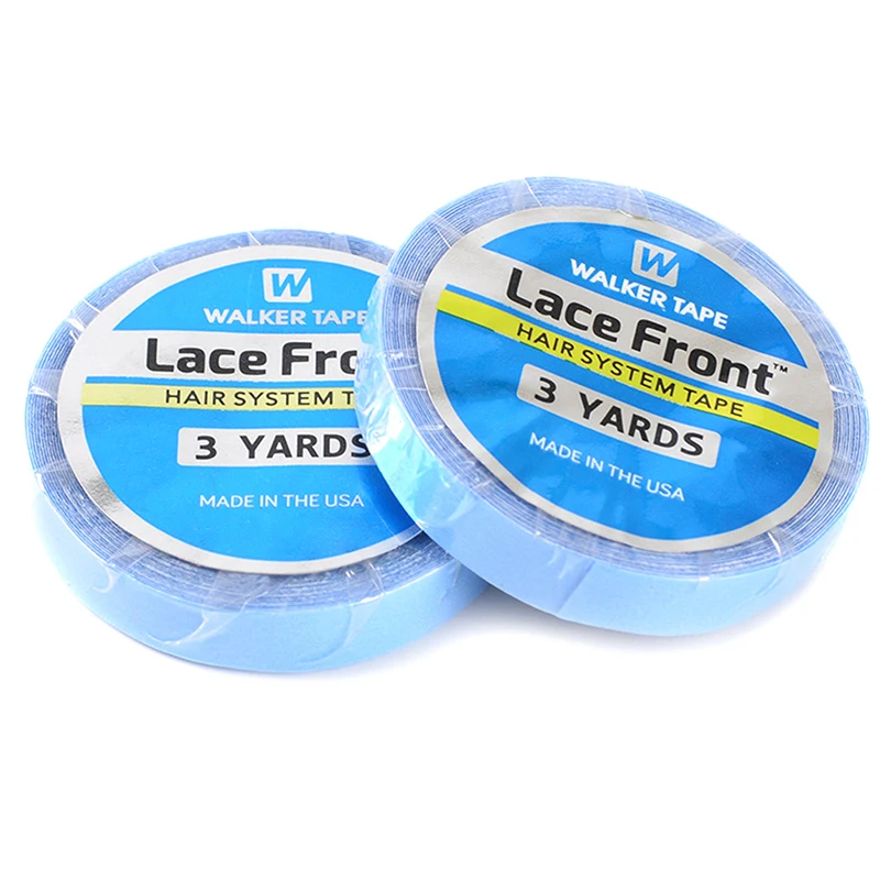 【1Roll 0.8cm 3 Yards Front Lace Wig Glue Double-Sided Tape Glue Wig Glue For Hair Extension Wig】