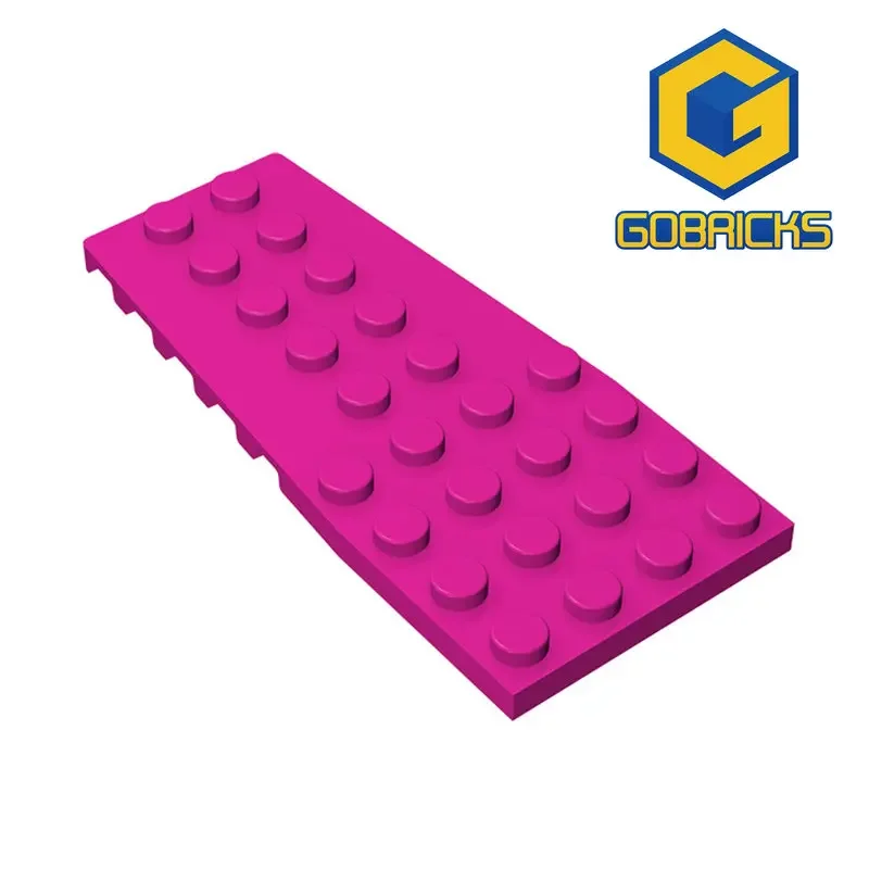 Gobricks 1 шт. клиновая пластина MOC 4x9 кирпичей, совместимая с моделью 14181, детали строительных блоков, детская сборка своими руками, игрушки-головоломки, подарок