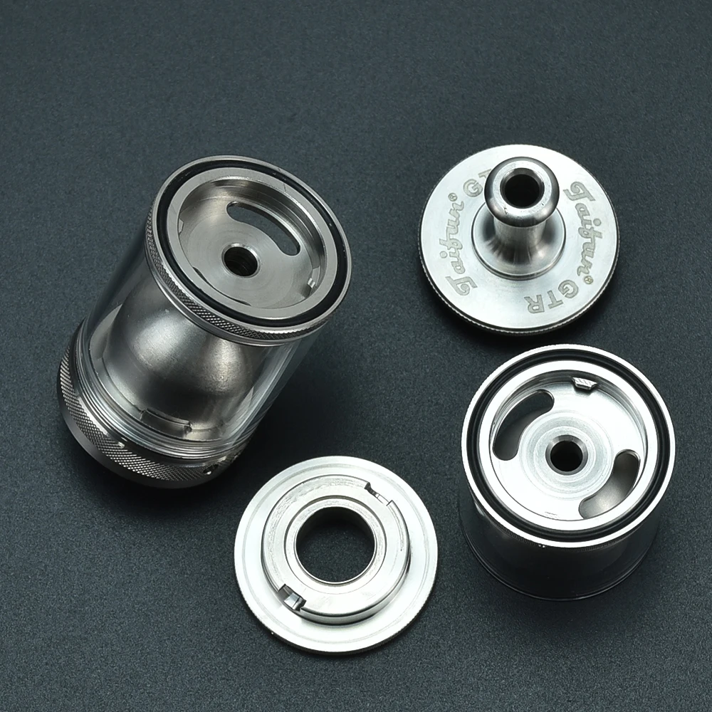 Taifun gtr 23 مللي متر واحدة لفائف MTL تانك بخاخ RTA 4 مللي خزان مع rta العشب العلوي الحشو استبدال قصيرة خزان الملحقات