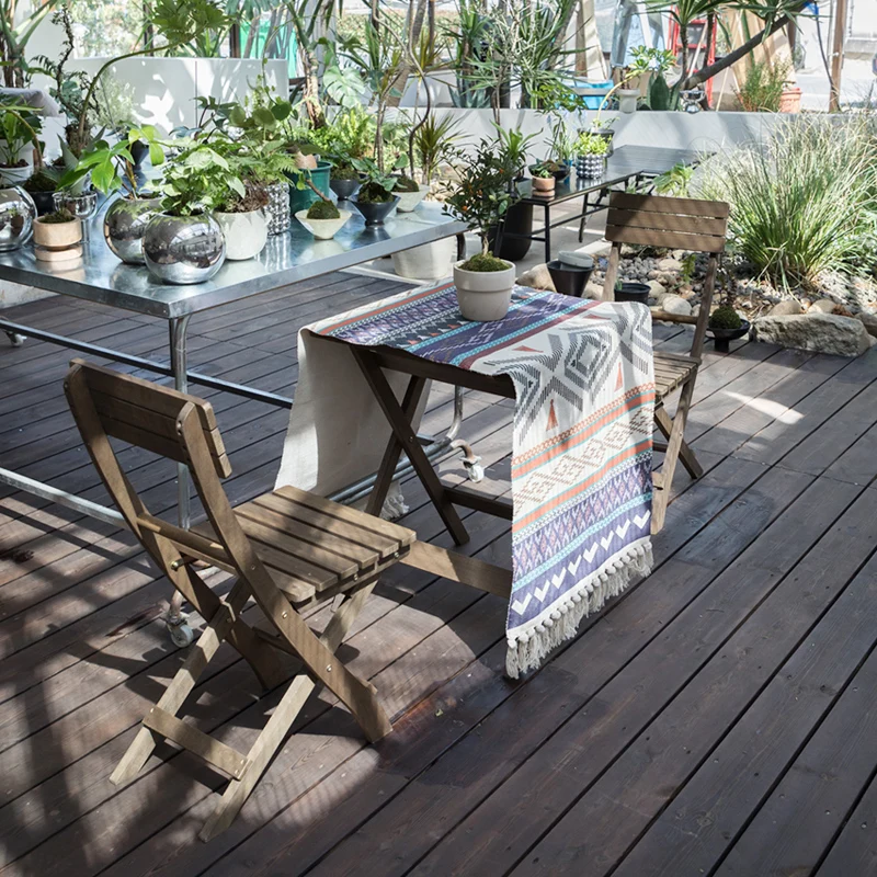 camping folding tables, balcony small tea tables, outdoor square tables, courtyard coffee shops, table and chair combinations