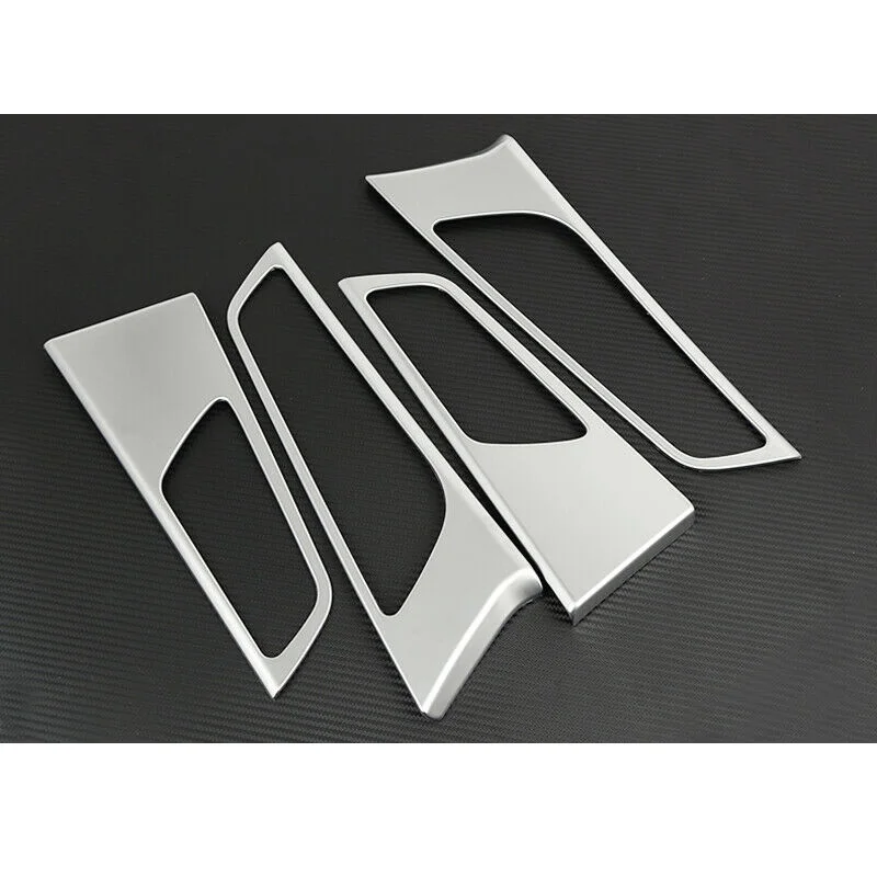 Car Inner Door Handle Bowl Covers Trims Stickers for Hyundai Tucson TL 2016 2017 2018 2019 2020 2021 ABS Carbon Fiber/Chrome