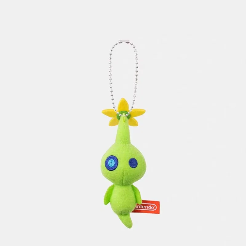 **Pikmin Mini Plush Doll Keychain Soft Stuffed Cartoon Bag Charm Pendant Decoration Red Yellow Blue Hanging Plush Ornament Gift