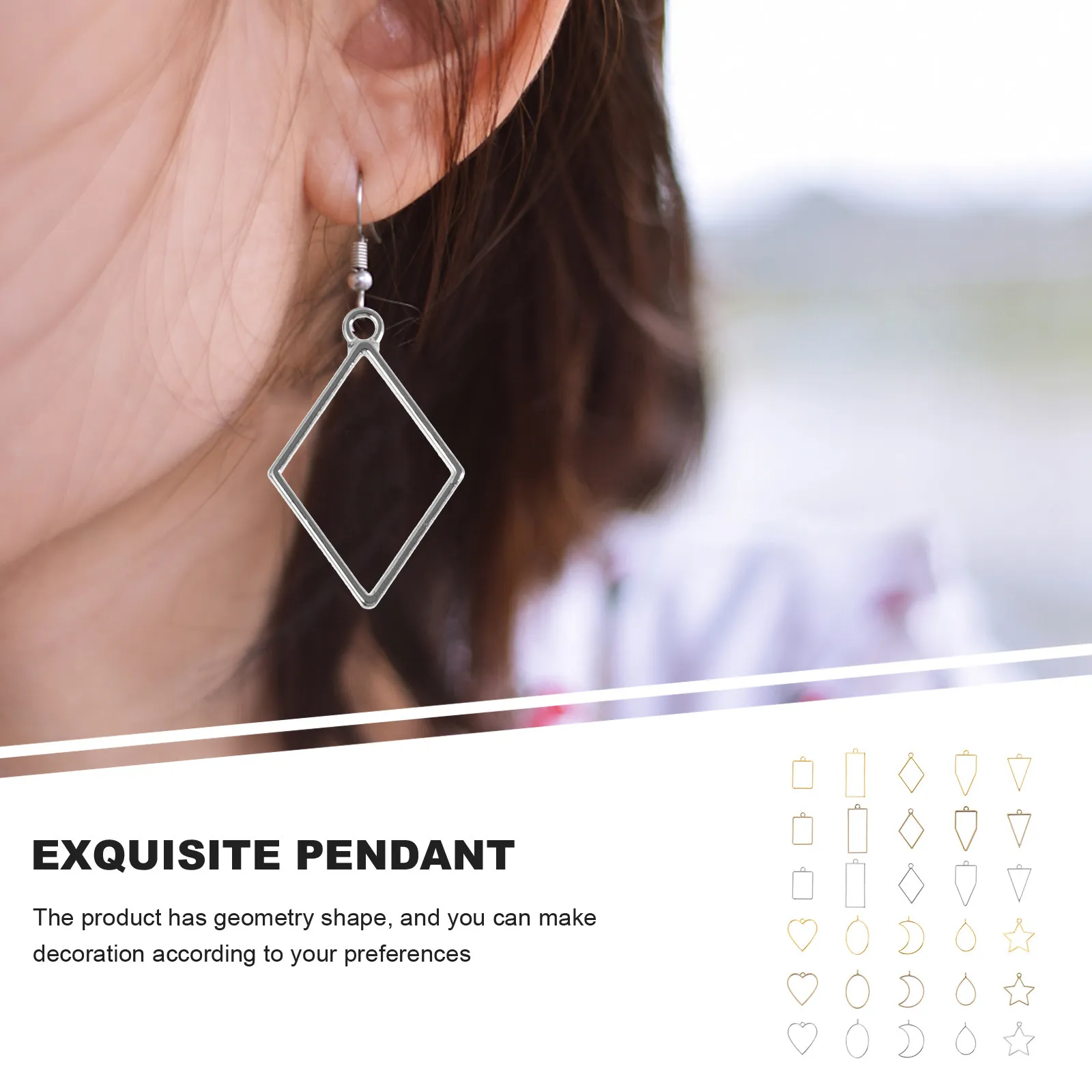 

30 шт. полых подвесок-шармов из сплава, разноцветные, для изготовления украшений своими руками, для ожерелий и декоративных изделий