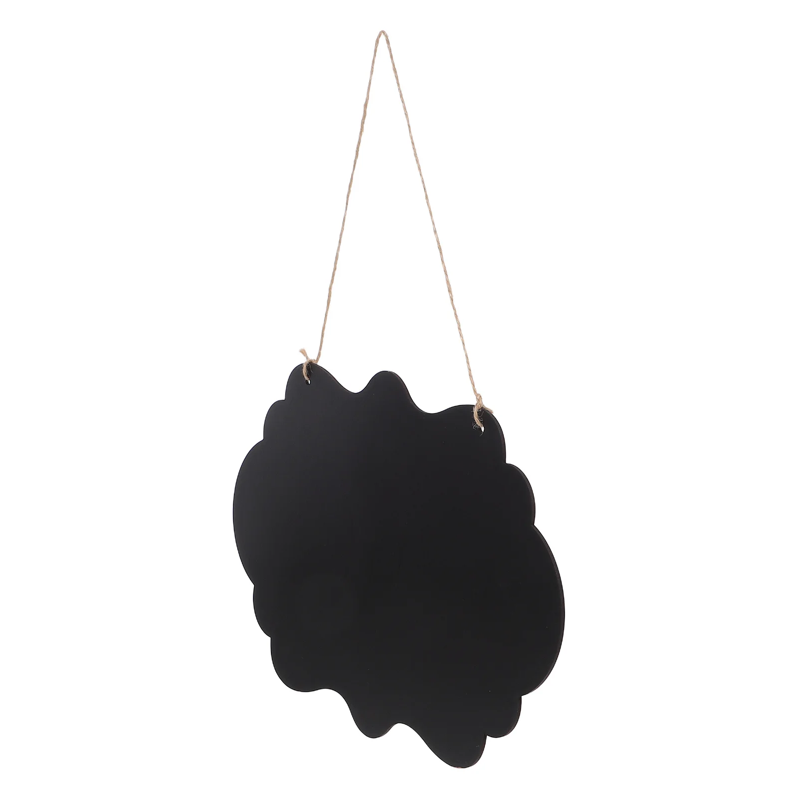 

Double-Sided Wooden Hanging Chalkboard Erasable Message Board Decorative Sign for Wedding Home Office Kitchen Wall Chalk Board