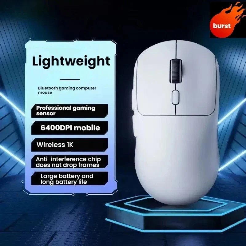 

Best-Selling M348 Wireless Bluetooth Lightweight Esports Game Mouse 6400DPI Long Battery Life 2.4GHz Wireless Rec2026 New.