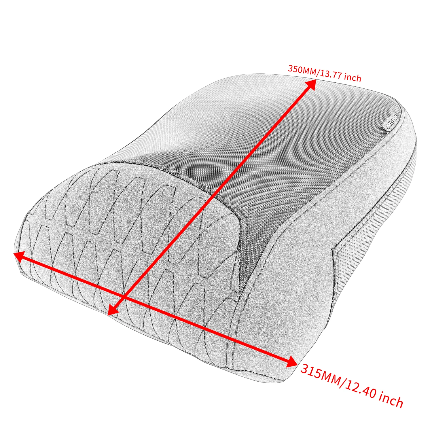 Motorcycle Driver Passenger Front Rear Seat Pillion Cushion Camelback For Harley-Davidson Pan America 1250 2021 2022 2023 - Image 6