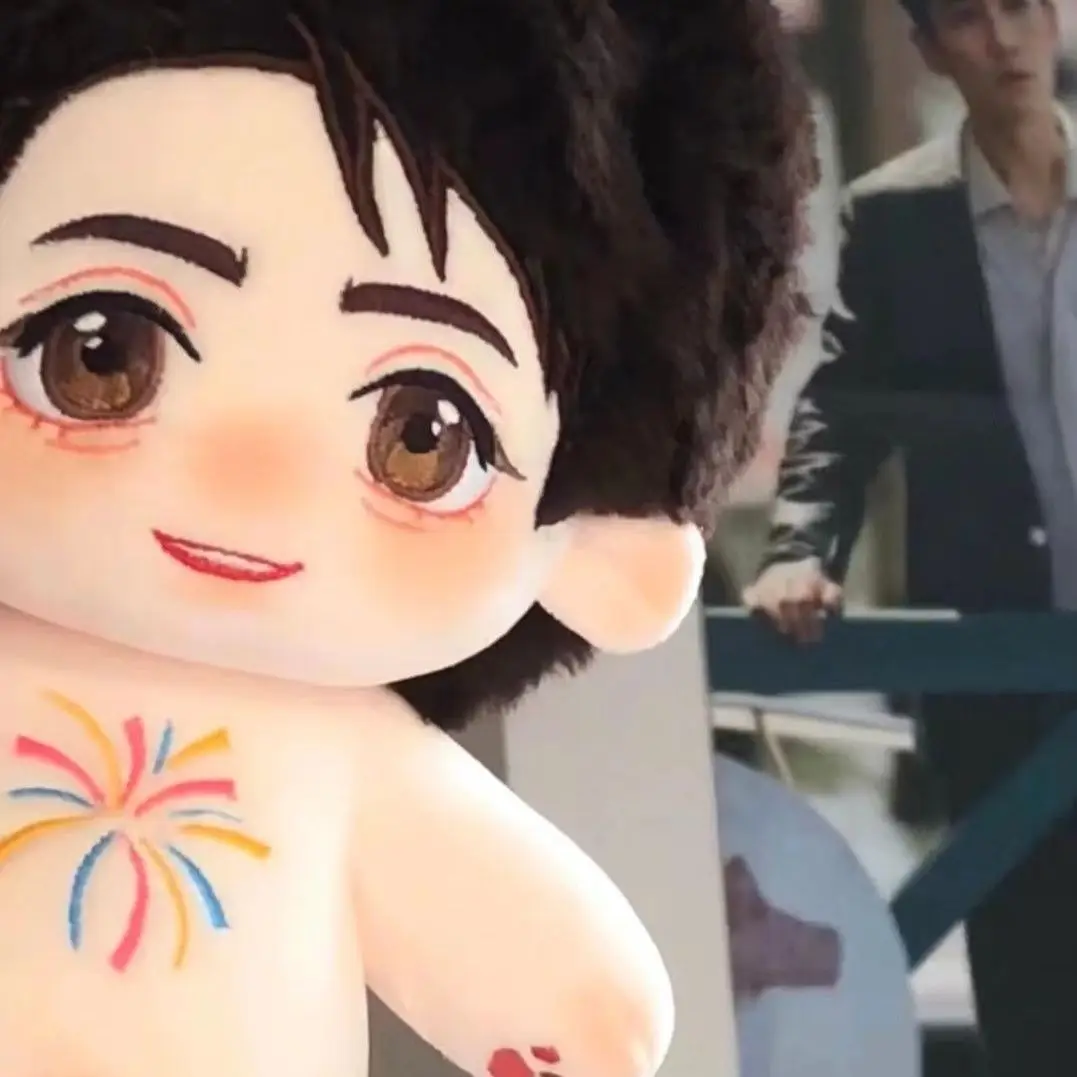 20cm 중국 아이돌 주일롱 스타 봉제인형 팬 스팀빵 드레스업 면인형 장난감 어린이 선물 친구 선물 크리스마스