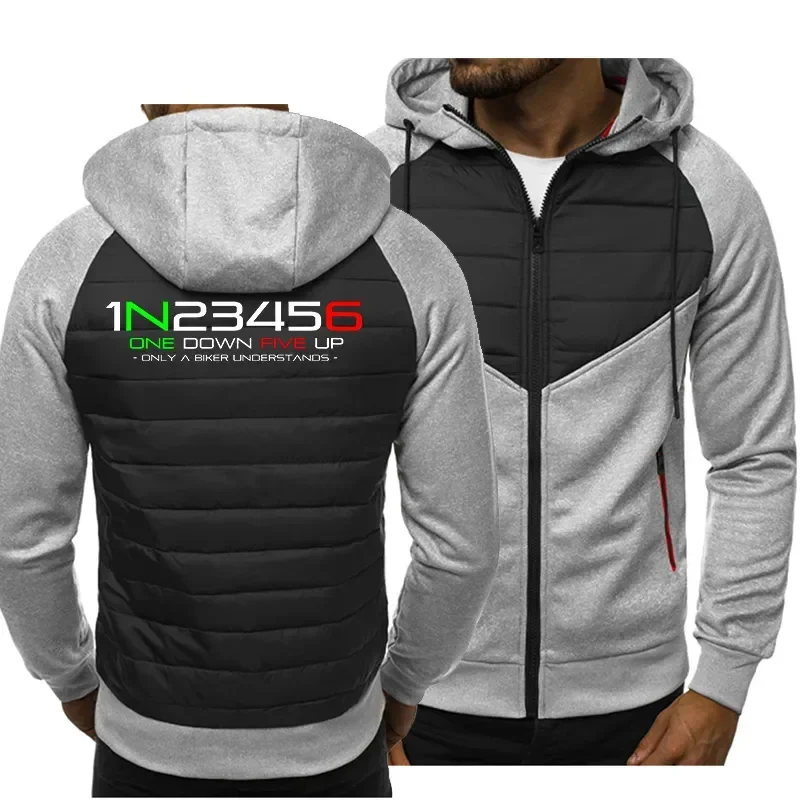 Sudadera con capucha para hombre, Chaqueta de algodón de alta calidad con logotipo de coche, estampado divertido, estilo hip hop, informal, 1N23456, primavera y otoño