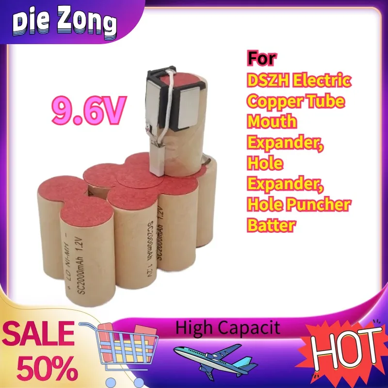 

In Stock For DSZH Electric Copper Tube Mouth Expander, Hole Expander, Hole Puncher Battery Pack 9.6V Rechargeable Electric
