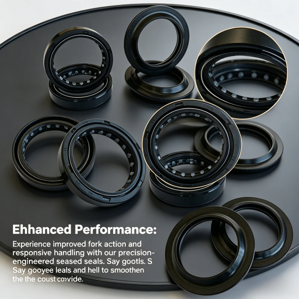 

2/4/8pc 43x55x11 43 55 11 mm Motorcycle Front Fork Oil Seal 43*55 Dust Seal For YAMAHA FZ6 FZS600 FAZER FZ6 TDM FZS1000 43*55*11