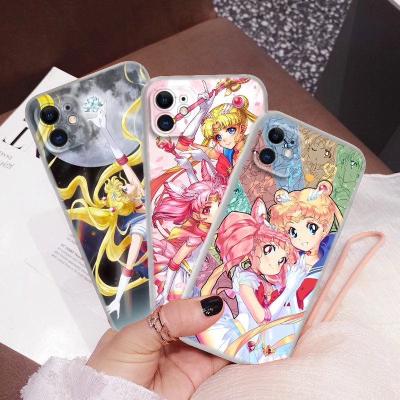 60HD Sailor Moon Soft Case for LG G3 G8 K10 Pro K10A K11 Plus K22 K30 K40 K40S K41S K50 K50S K51 K51S K52 K62 K42