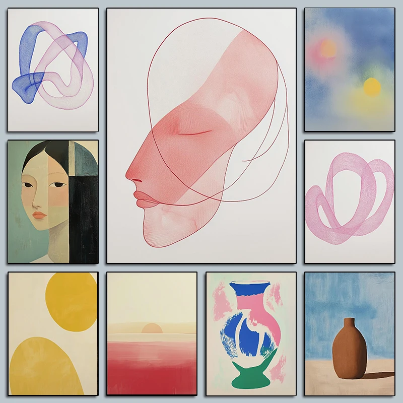 Abstract Woman Face…