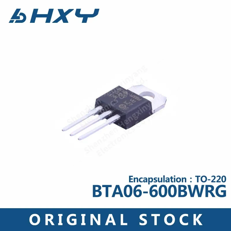 5PCS BTA06-600BWRG TO-220 BTA06-600BW ST 6A 600V